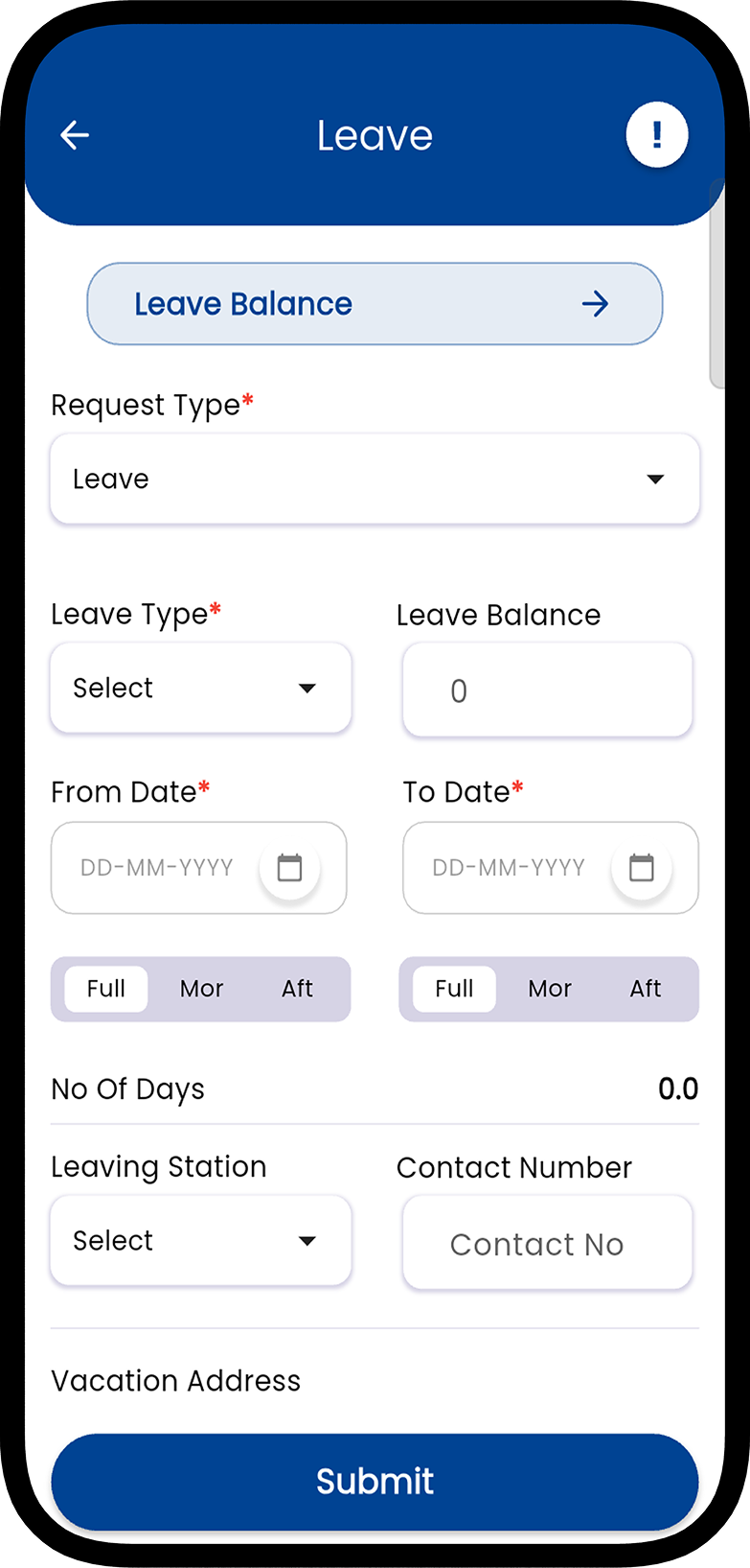 Apply Leave